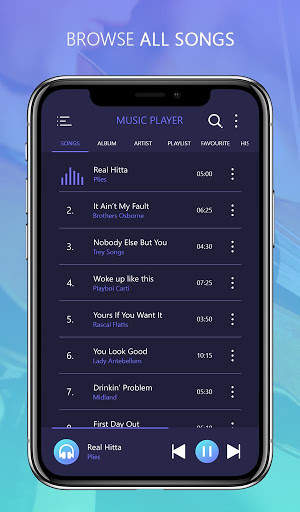 Music Player (Mp3) - Audio, Play Local Songs screenshot 2