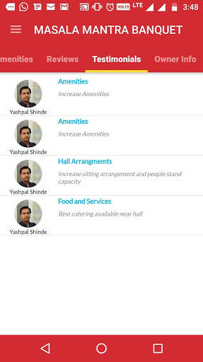 HallOnRent screenshot 5