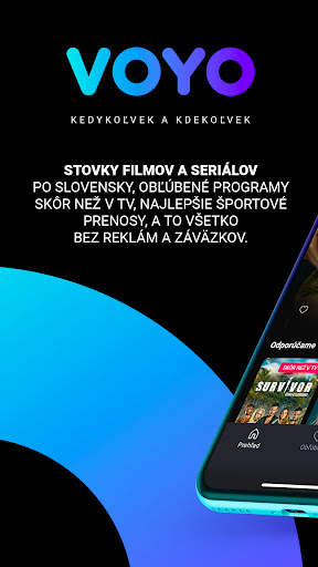 VOYO.sk screenshot 1