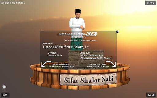 Sifat Shalat Nabi 3D screenshot 1