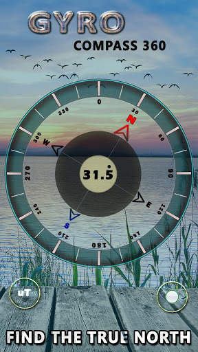 GPS bússola 360 & navegação: Gyro Compasso App screenshot 2