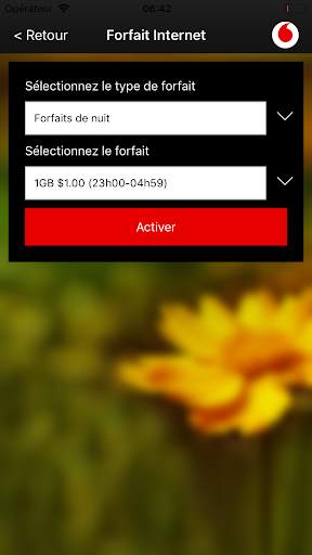 Vodacom RDC app screenshot 2