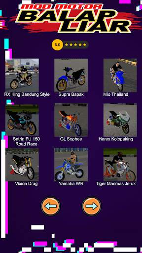 Mod Motor Balap Liar screenshot 3