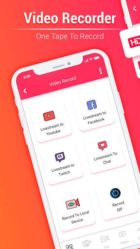Live Video Call and Chat - Video Call Recorder screenshot 1