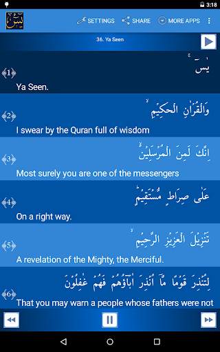 Surah Yaseen English screenshot 6