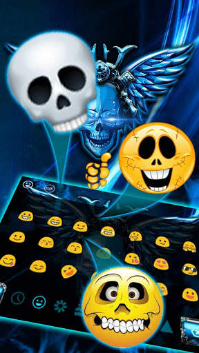 💀Skull Angel Keyboard screenshot 3