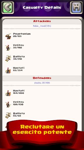WarKingdoms Gioco di Strategia screenshot 5