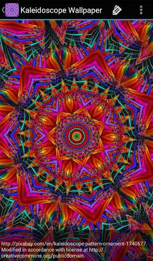 Kaleidoscope Wallpaper screenshot 7