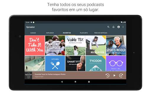 Spreaker Podcast Player - App para ouvir podcasts screenshot 7