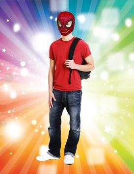Superheroes Mask Photo Sticker screenshot 2