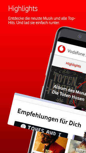 Vodafone Music Shop screenshot 1