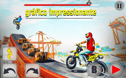 mestre de Tricky Bike Stunt de bicicleta screenshot 4