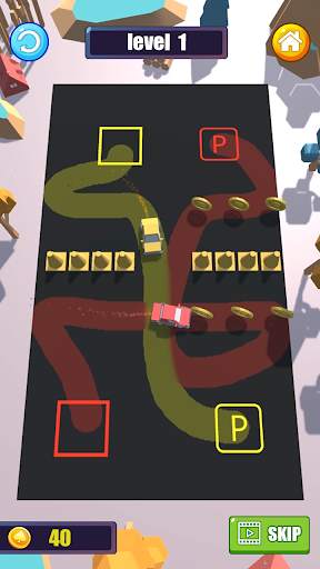 Draw Car : Park Master screenshot 4