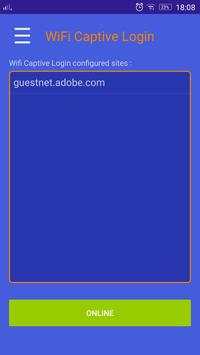 Wifi Captive Login 3 تصوير الشاشة
