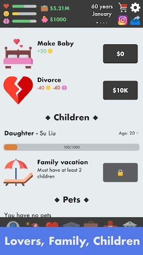 Life Simulator - Realistic Life Simulation Game 💰 screenshot 3