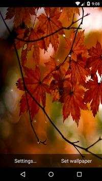 Autumn Live Wallpaper HD 3 تصوير الشاشة