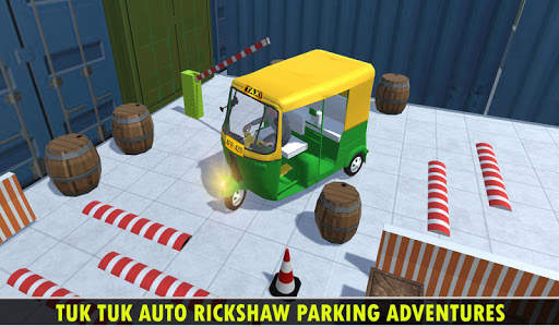 Modern Tuktuk Taxi Parking Simulator screenshot 6
