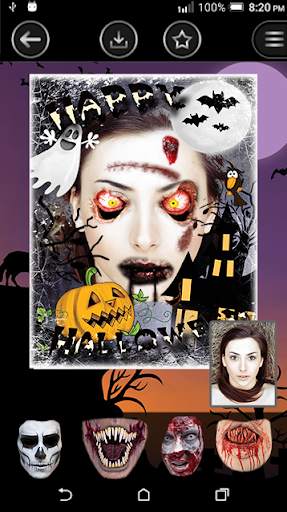 Halloween Montage Photo Editor screenshot 1