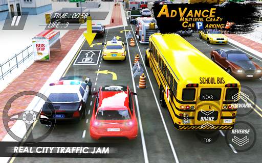 Advance Multi Level Crazy Car Parking & Driving screenshot 2