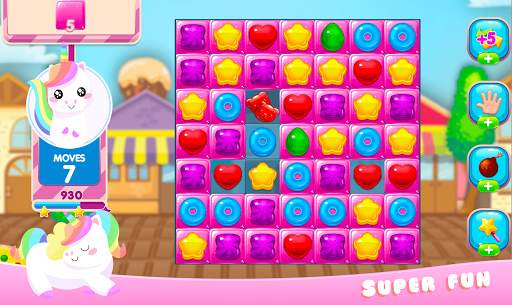 Candy Unicorn Smash Puzzle 2020 screenshot 7