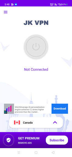 JK VPN–Fast Free VPN Proxy for Private Browser screenshot 2