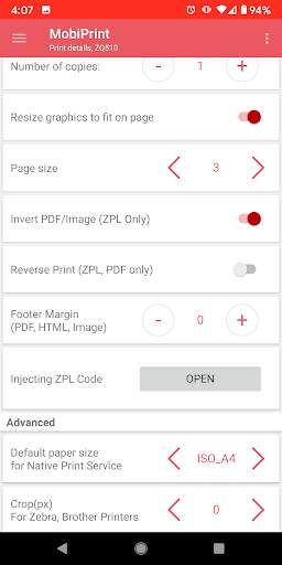 Mobi Print screenshot 2