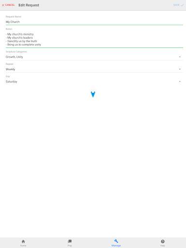 Pray Through Prayer List App screenshot 14