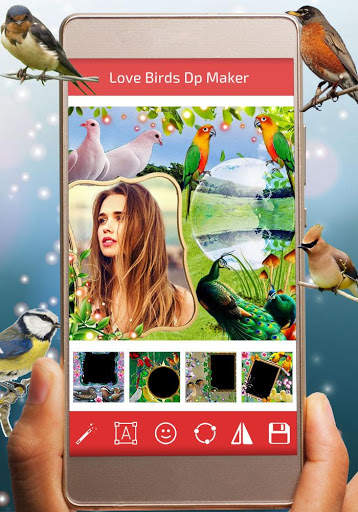 Love Birds DP for Insta/FB 4 تصوير الشاشة