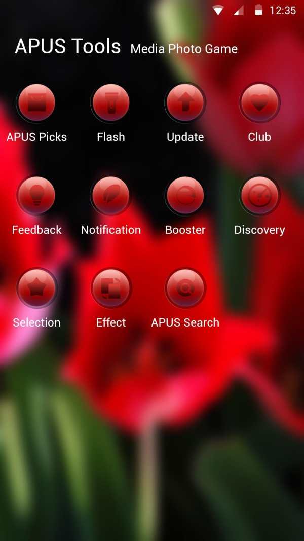Gorgeous-APUS Launcher theme screenshot 3