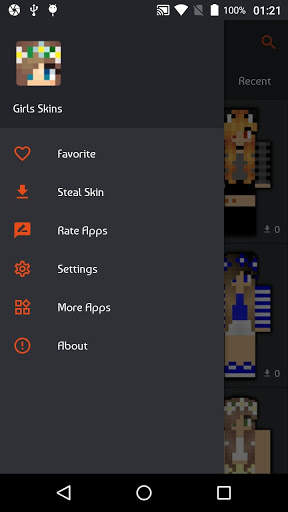 Girls Skins for Minecraft PE screenshot 4
