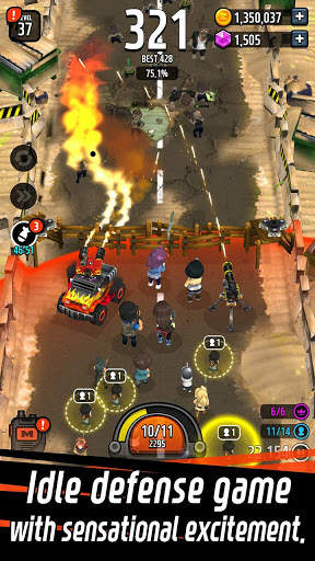Zombie Defense King screenshot 1