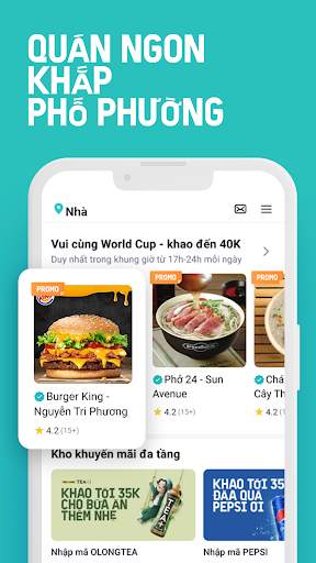 BAEMIN - Ứng Dụng Giao Đồ Ăn screenshot 4