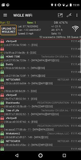 WiGLE WiFi Wardriving screenshot 1