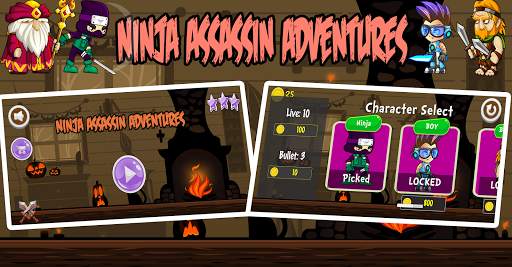 Ninja assassin Adventures - نينجا screenshot 1