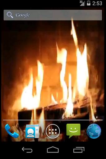 Real Fireplace Live Wallpaper screenshot 2