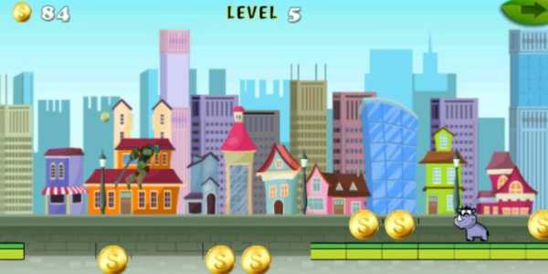 Battle Run Turtle Ninja screenshot 1