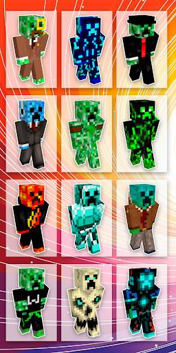 HD Skins for Minecraft in 3D screenshot 2