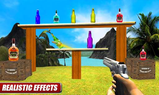 New Bottle Shooting :3D Simulator Game 2019 скриншот 3