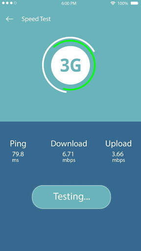 Wifi, 5G, 4G, 3G Net Speed Test Check - auto swift screenshot 2