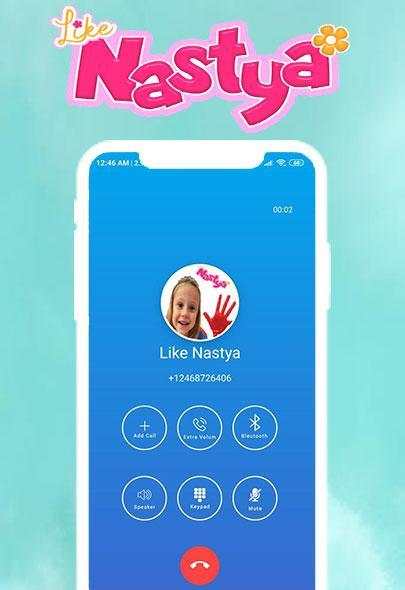 Like Nastya Call and Chat Simulator screenshot 4