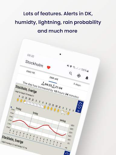 Weather From DMI and YR screenshot 7