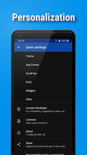 ZENIT Launcher screenshot 2