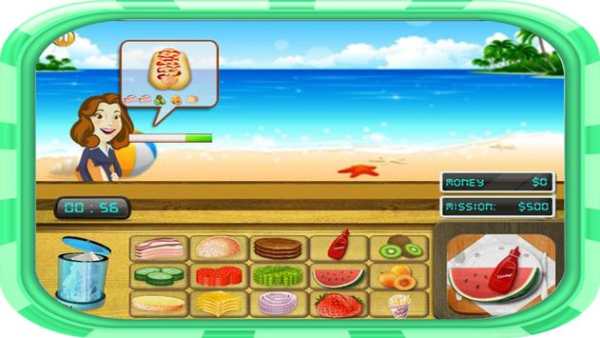 Beach Restaurant - Wold chef Cooking Dash Game скриншот 1