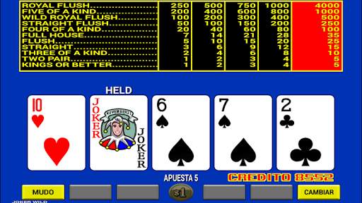 Vídeo Poker screenshot 3