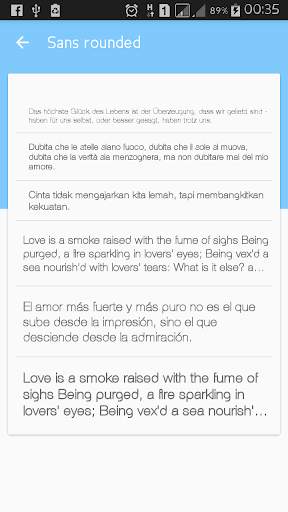 Round Fonts for FlipFont screenshot 3