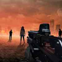 Zombie Survival FPS: Zombie Shooting Permainan Off logo