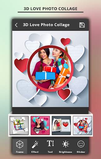3D Love Photo collage screenshot 5