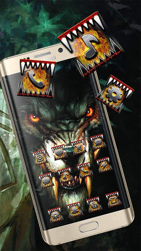 Evil Wolf Spike Blood King Theme скриншот 4