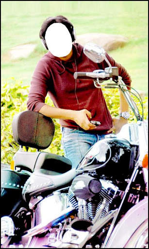 Men With Bike Photo Maker New screenshot 3
