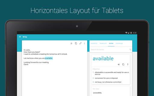 Ginger Tastatur + Übersetzer screenshot 11